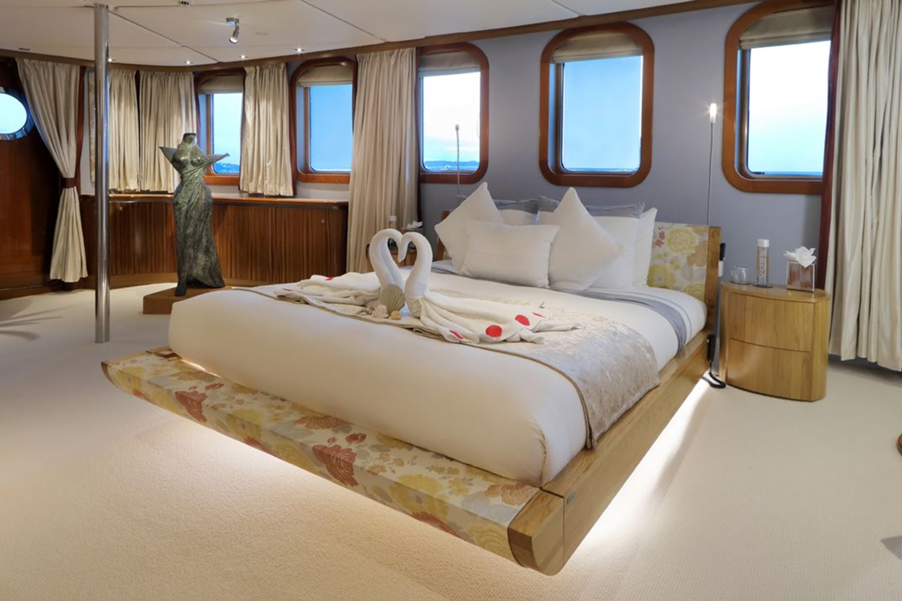 Sherakhan charter yacht exterior, interior and amenity view 8