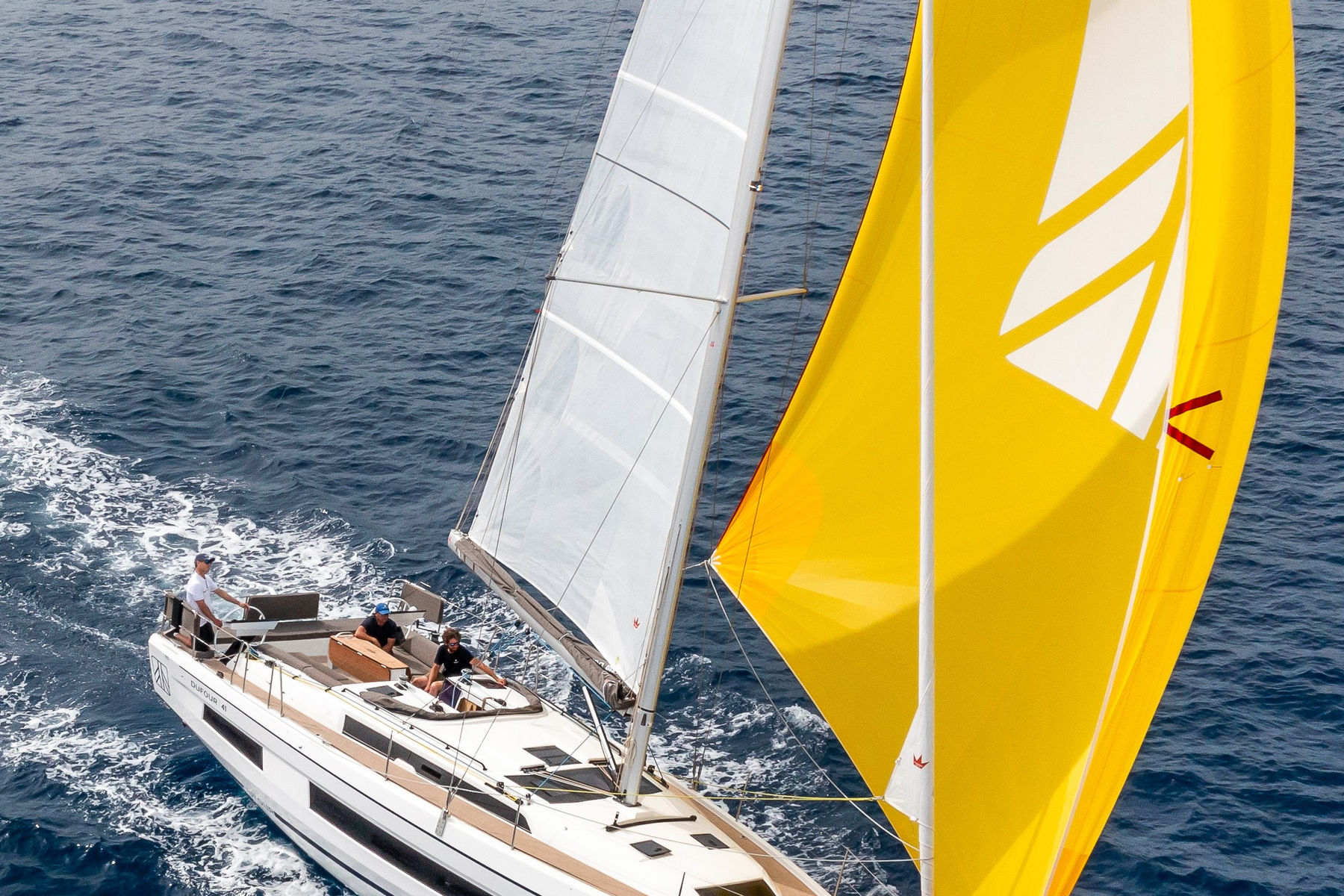 Dufour 41 exterior, interior and detail view 2