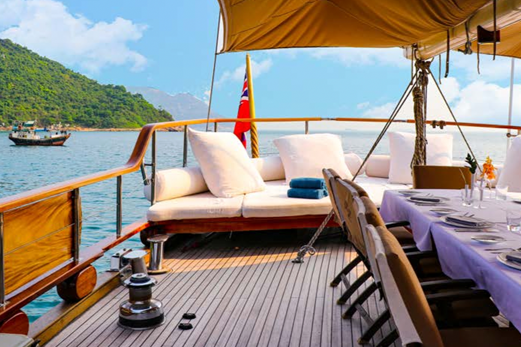 Lady Lorraine charter yacht exterior, interior and amenity view 8