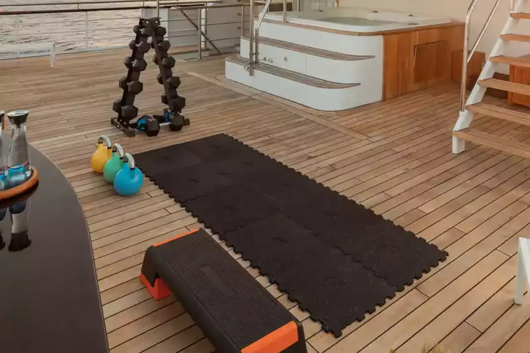 Aqua Blue charter yacht exterior, interior and amenity view 5
