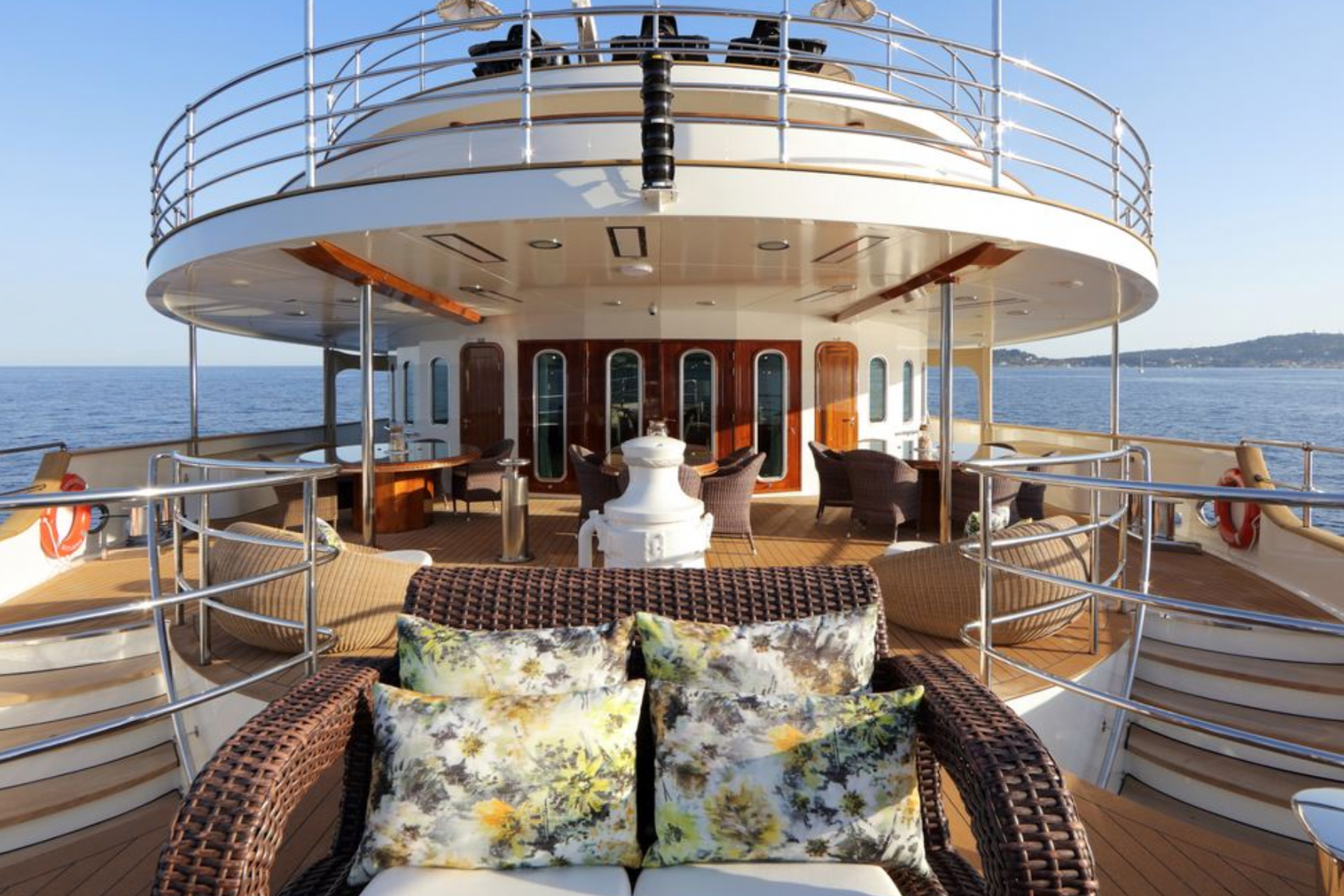 Sherakhan charter yacht exterior, interior and amenity view 3