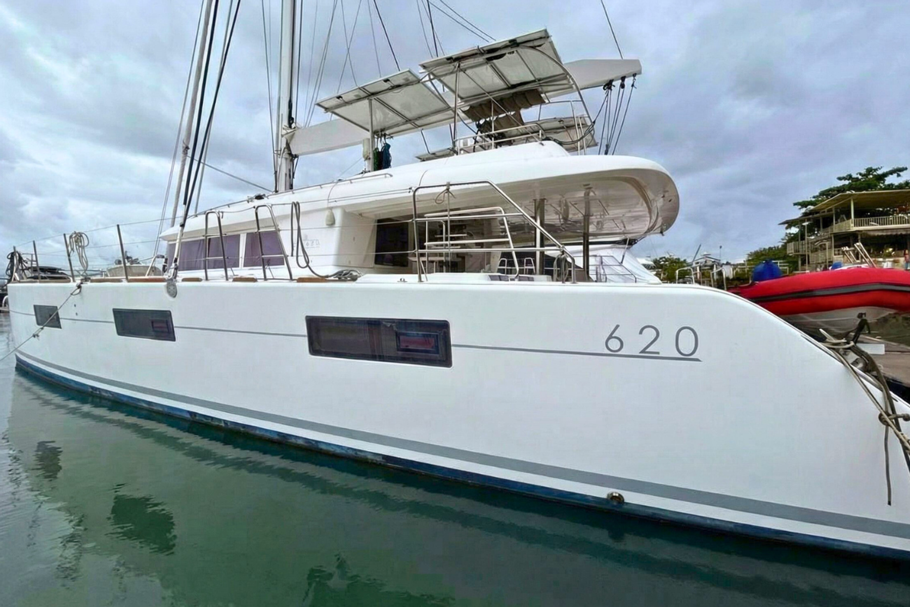 Lagoon 620 'Valentina 6' exterior, interior and detail view 1