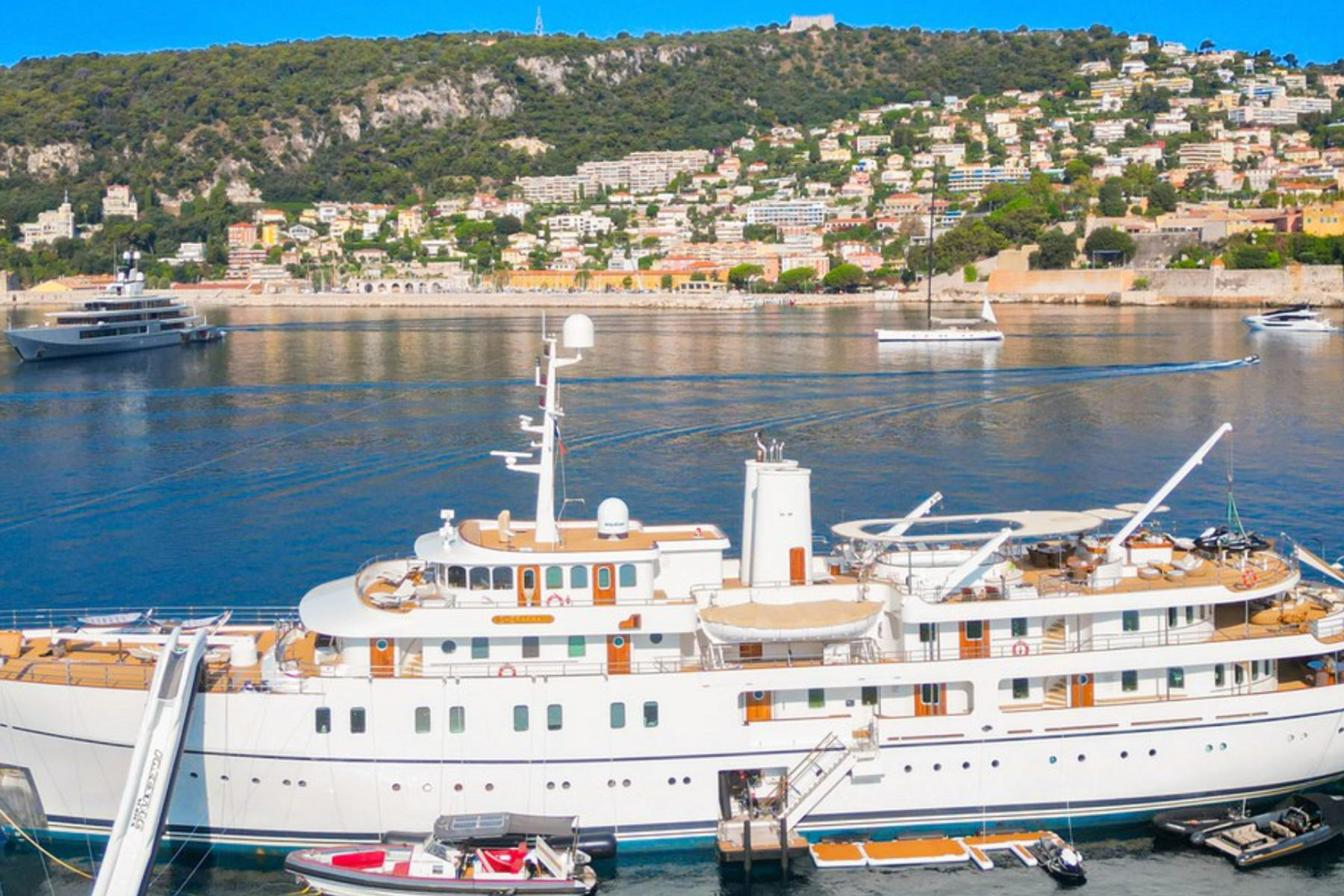 Sherakhan charter yacht exterior, interior and amenity view 1