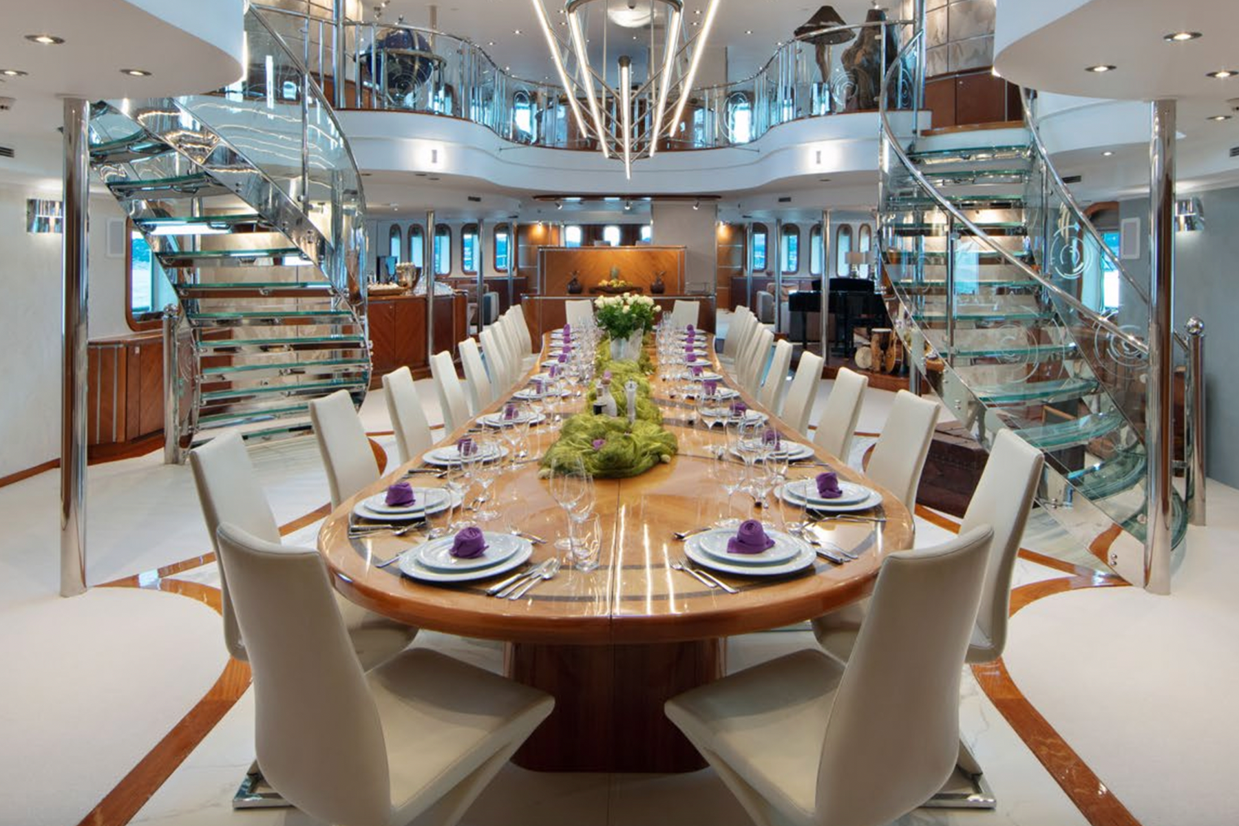 Sherakhan charter yacht exterior, interior and amenity view 6