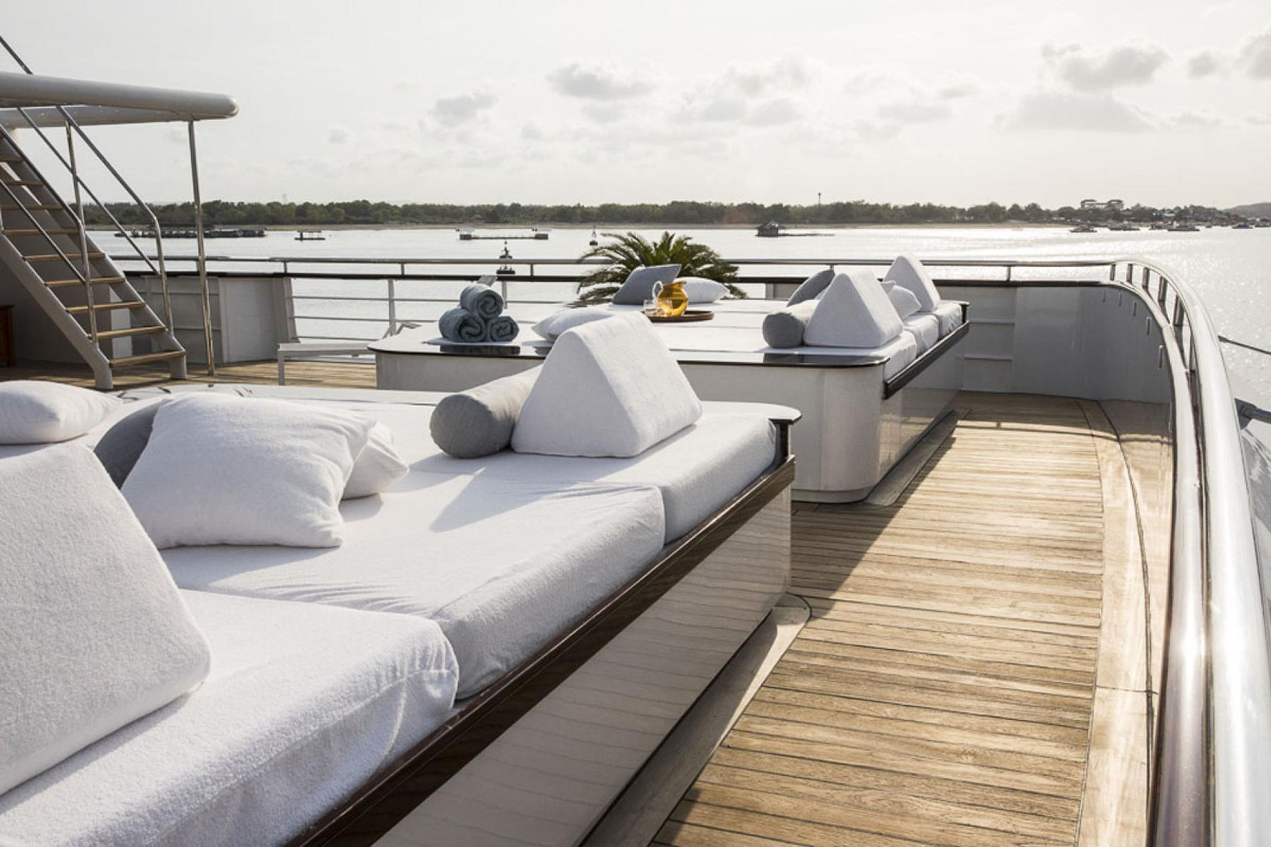 Aqua Blue charter yacht exterior, interior and amenity view 6