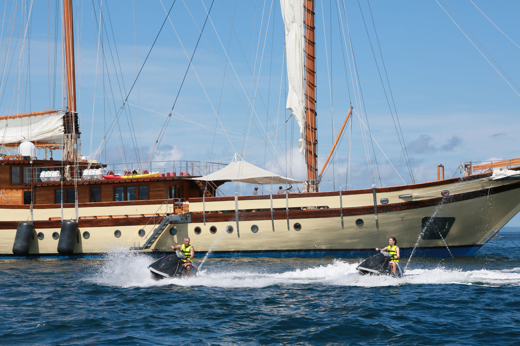 Lamima charter yacht exterior, interior and amenity view 1