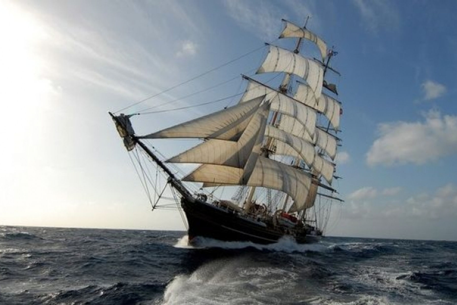 Stad Amsterdam charter yacht exterior, interior and amenity view 7